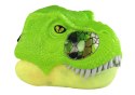 Zielona Maska Dinozaura Regulowana Opaska Światła Dźwięki